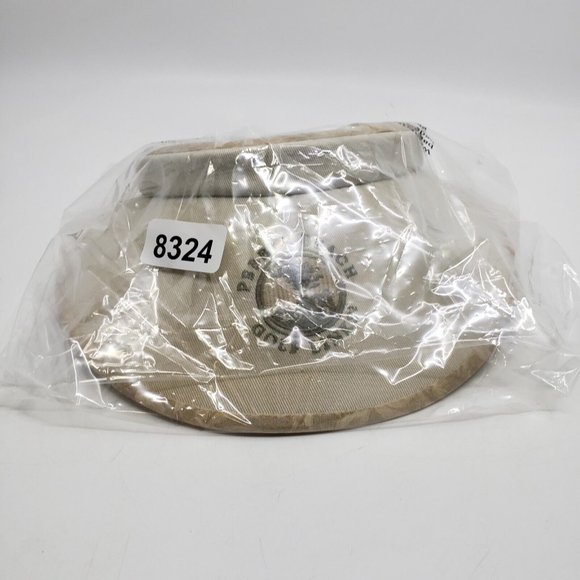 Pebble Beach Golf Links Openback Visor Hat Activewear Headwear Vintage USA Made - Picture 10 of 10